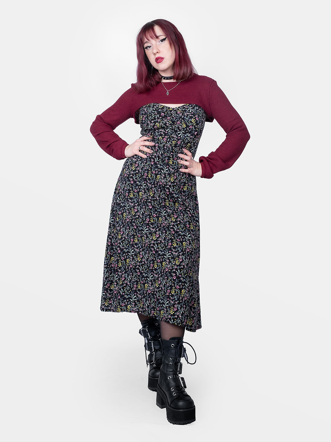 Nymph Floral Midaxi Dress
