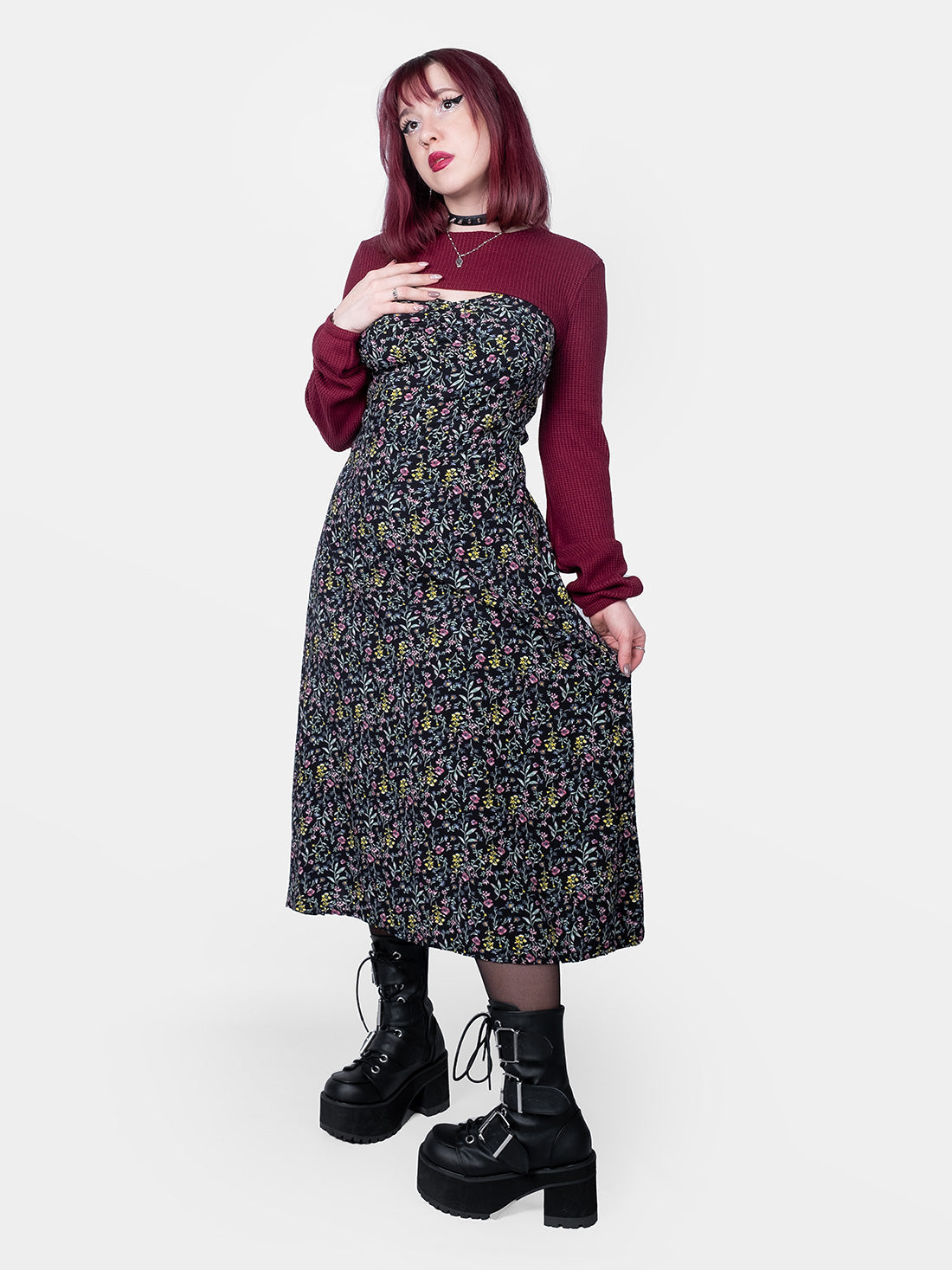 Nymph Floral Midaxi Dress