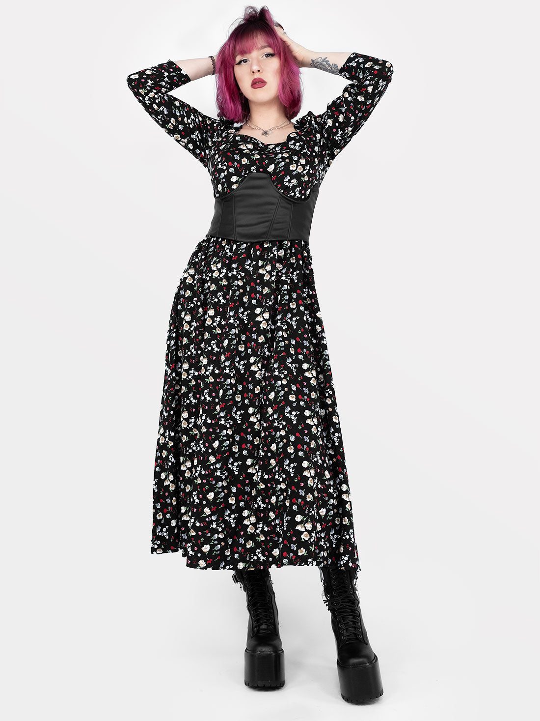The Maiden Floral Maxi Dress