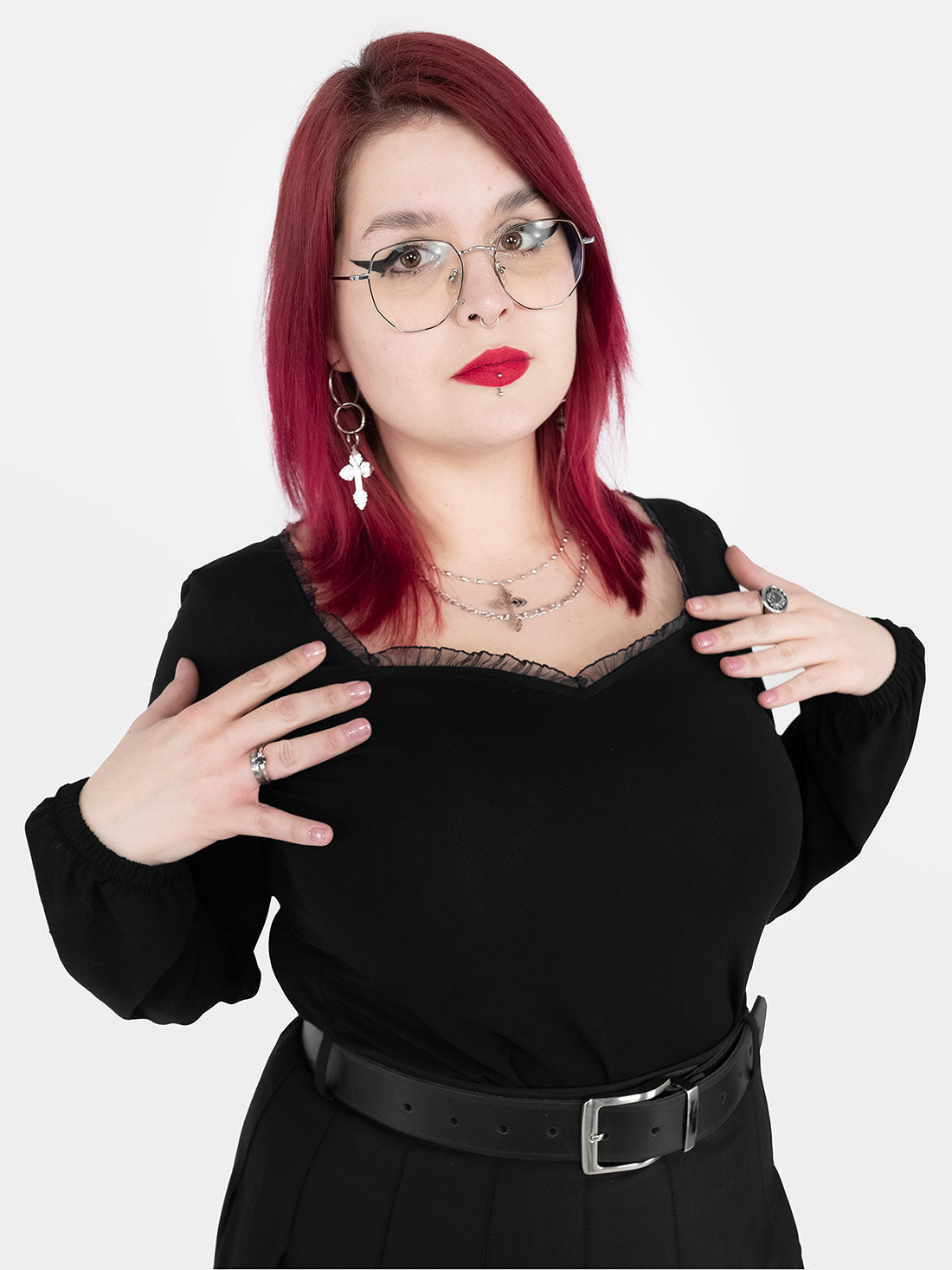 Freya Frill Top