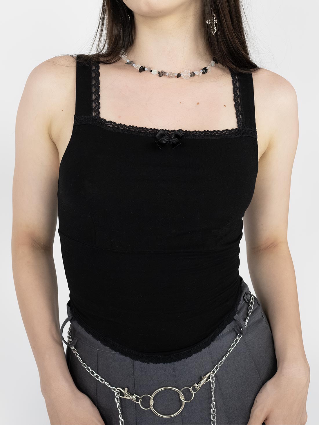 Devotion Lace Up Crop Top