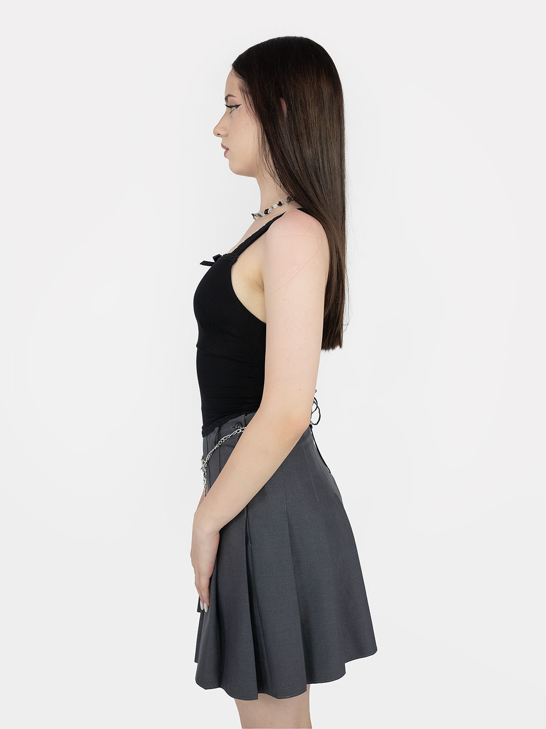 Devotion Lace Up Crop Top