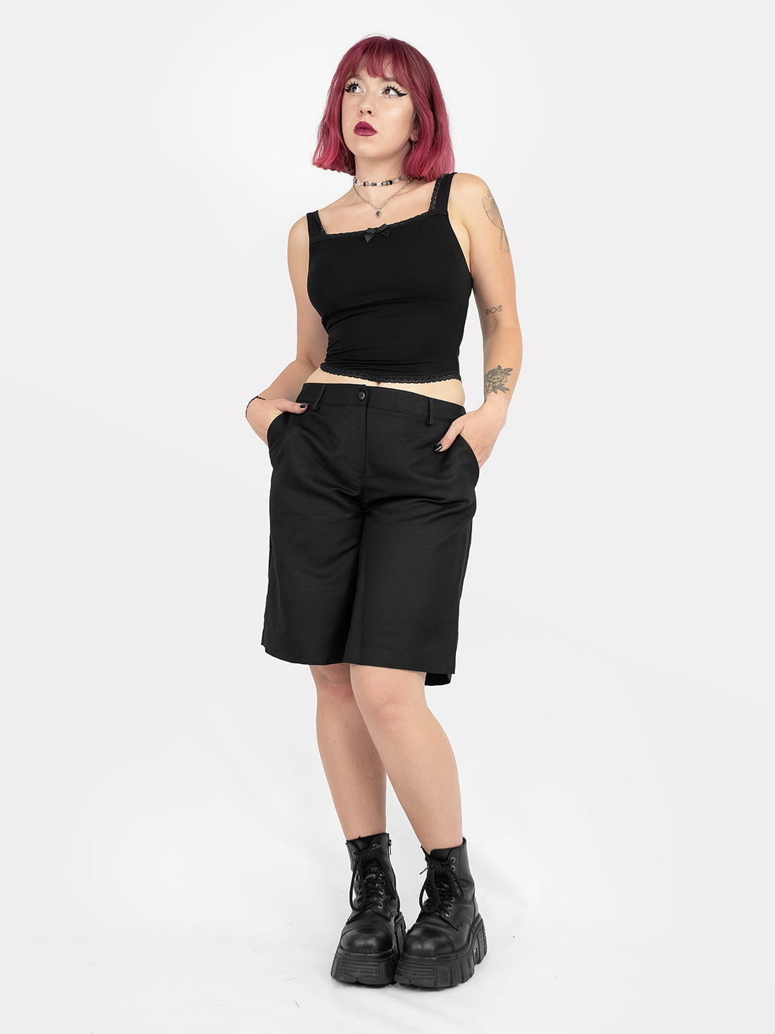 Devotion Lace Up Crop Top