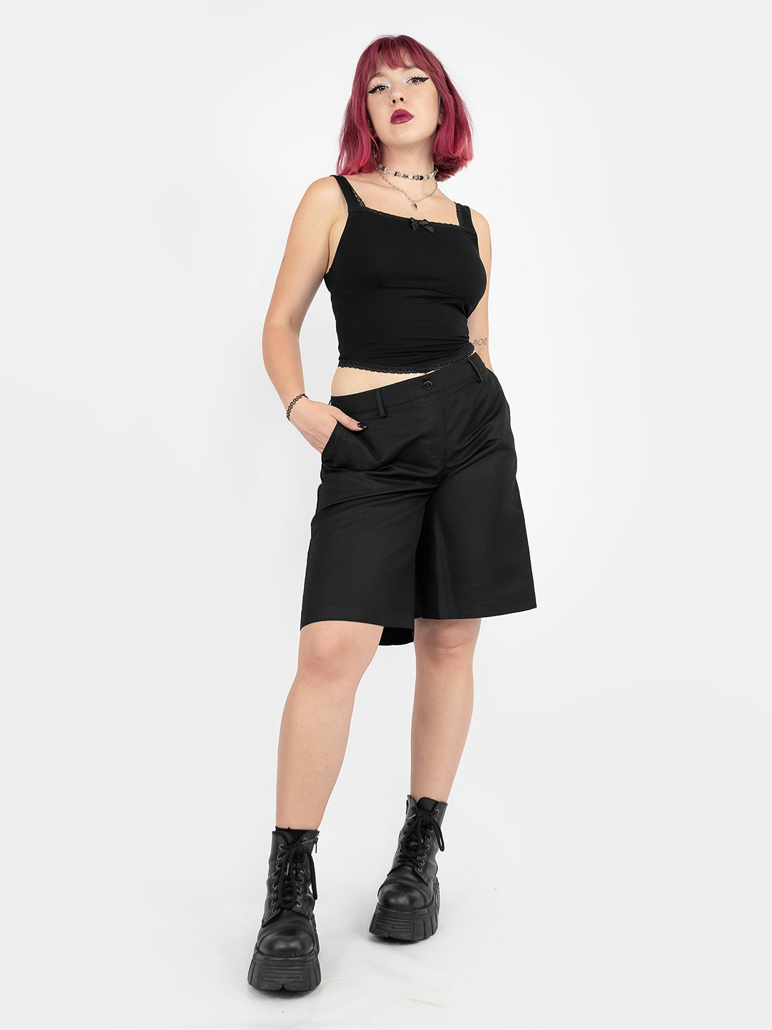 Devotion Lace Up Crop Top