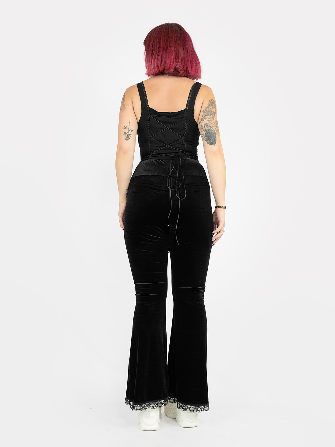 Devotion Lace Up Crop Top
