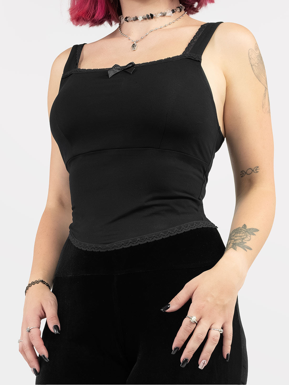 Devotion Lace Up Crop Top