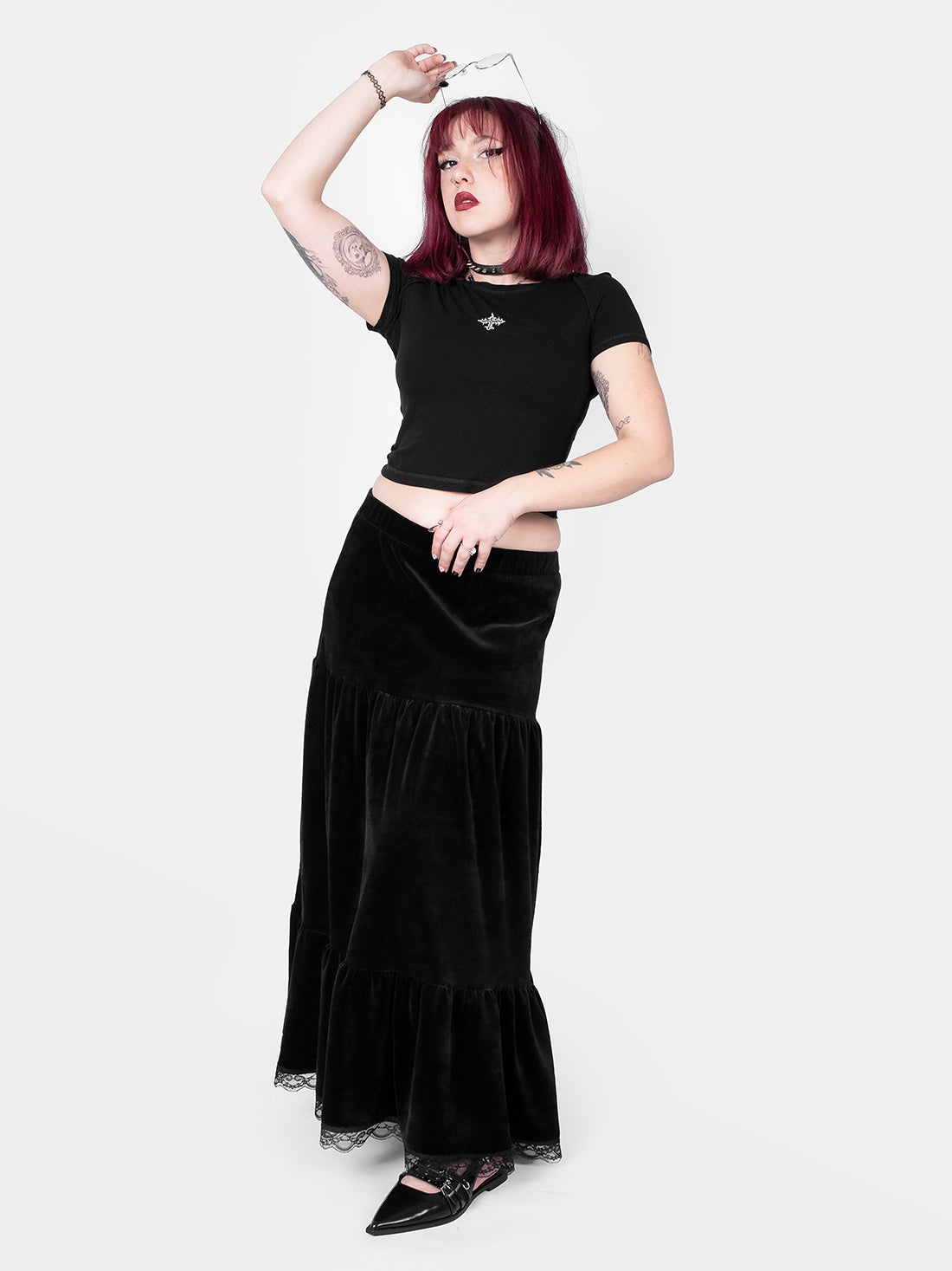 Holy Embroidery Baby top