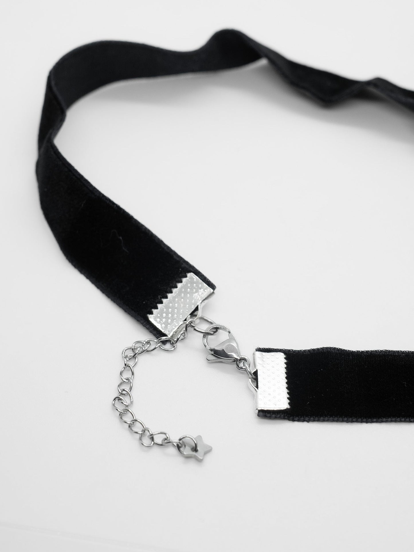 Crucifix Cross Velvet Collar