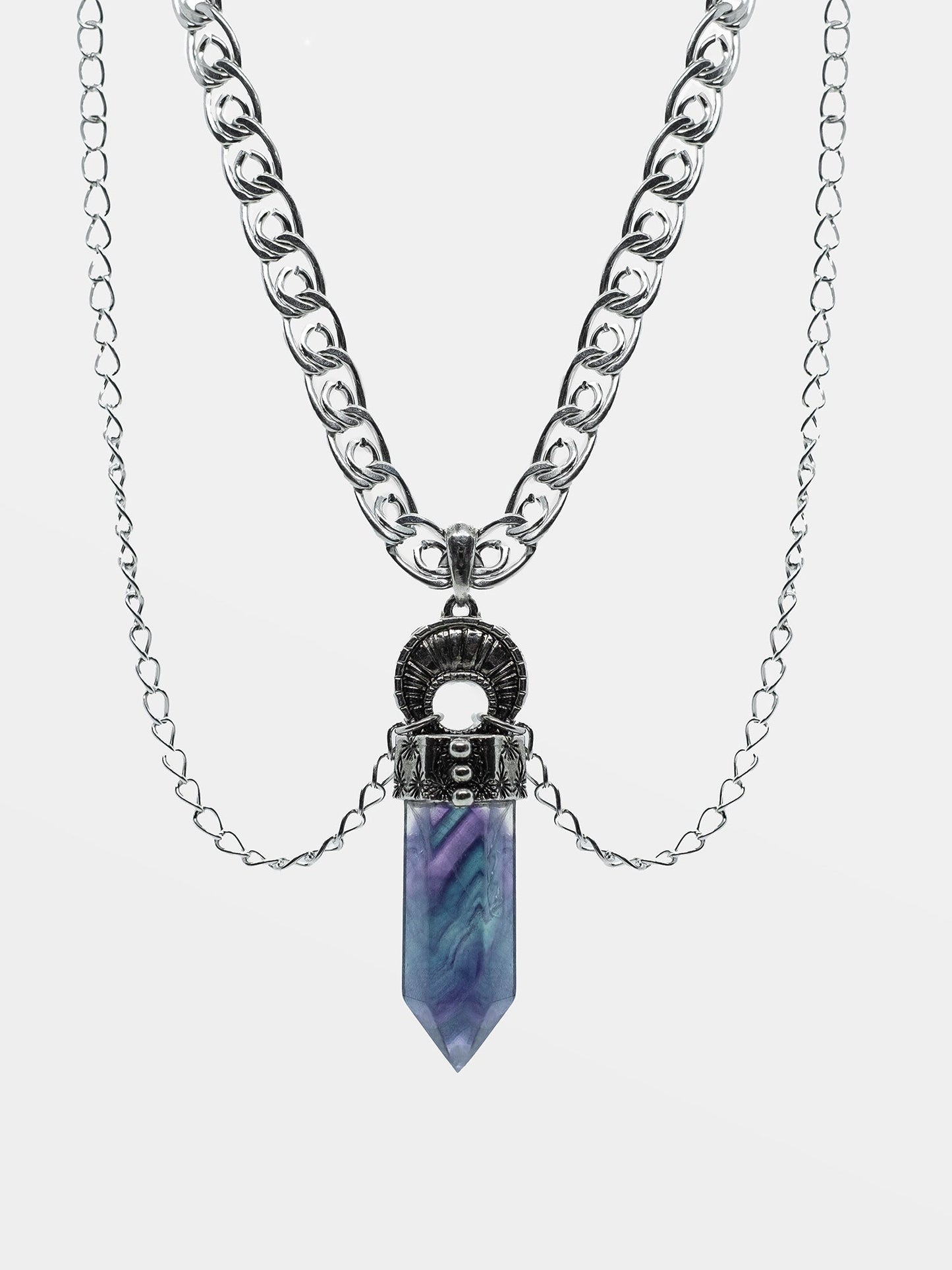 Yukon Fluorite Double Necklace