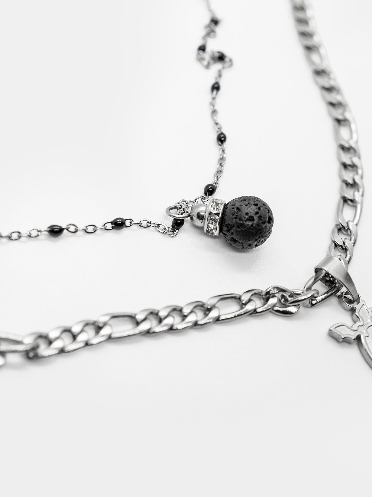 Lucien Double Bat Necklace