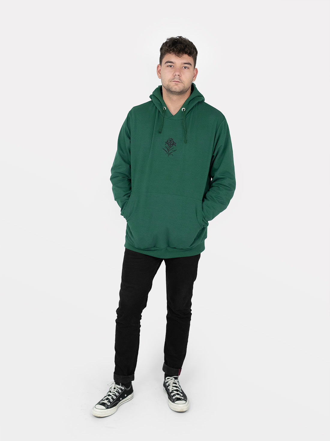 Herbarium Green Hoodie