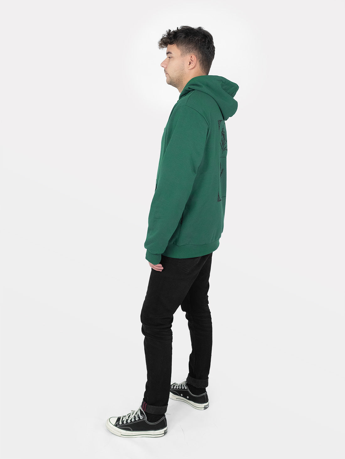 Herbarium Green Hoodie