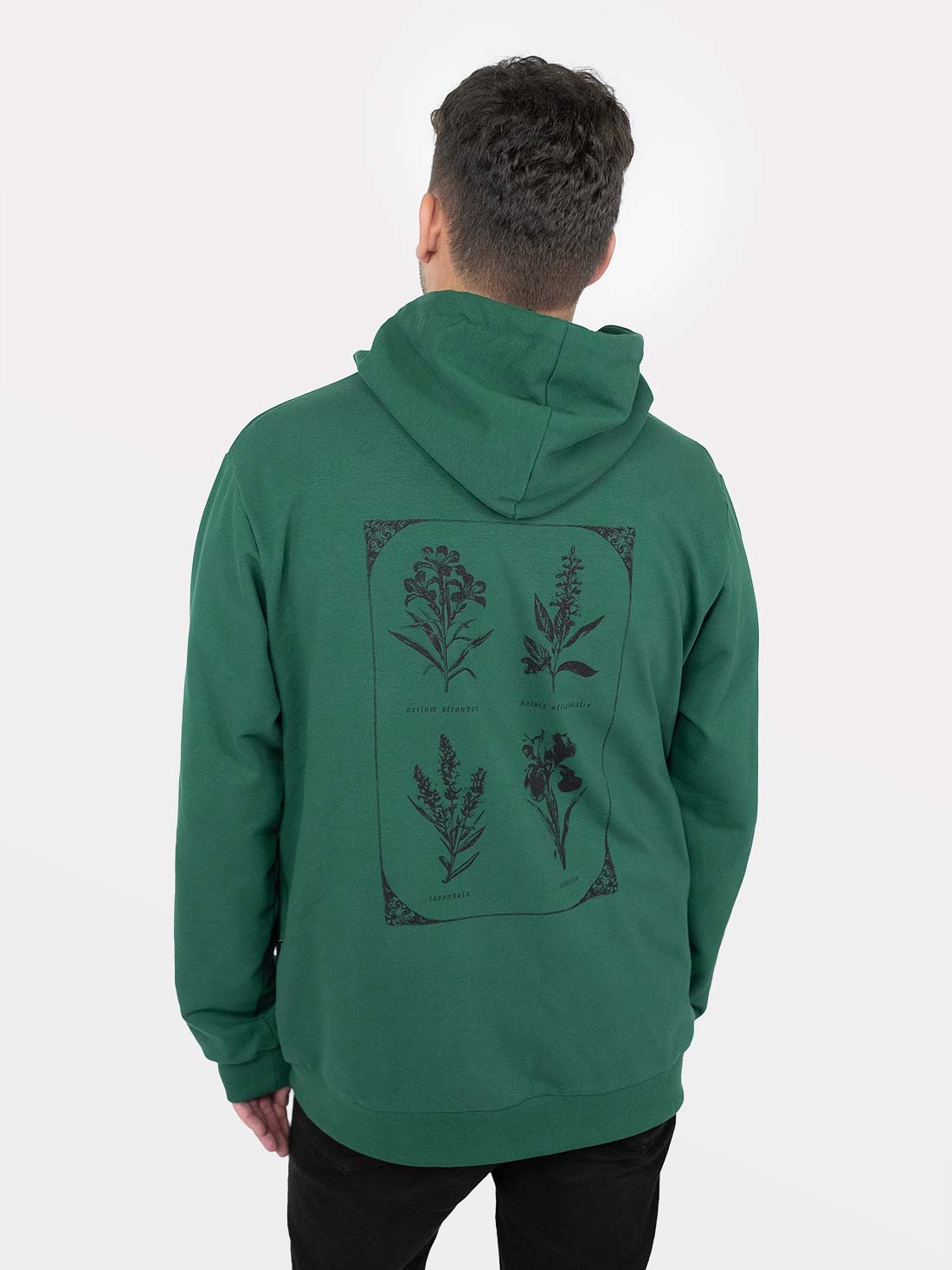 Herbarium Green Hoodie