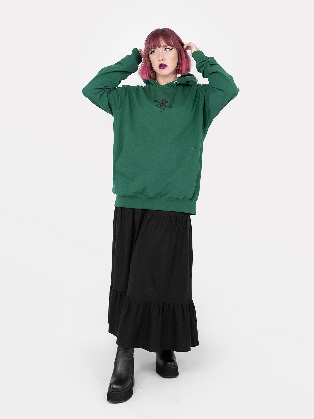 Herbarium Green Hoodie