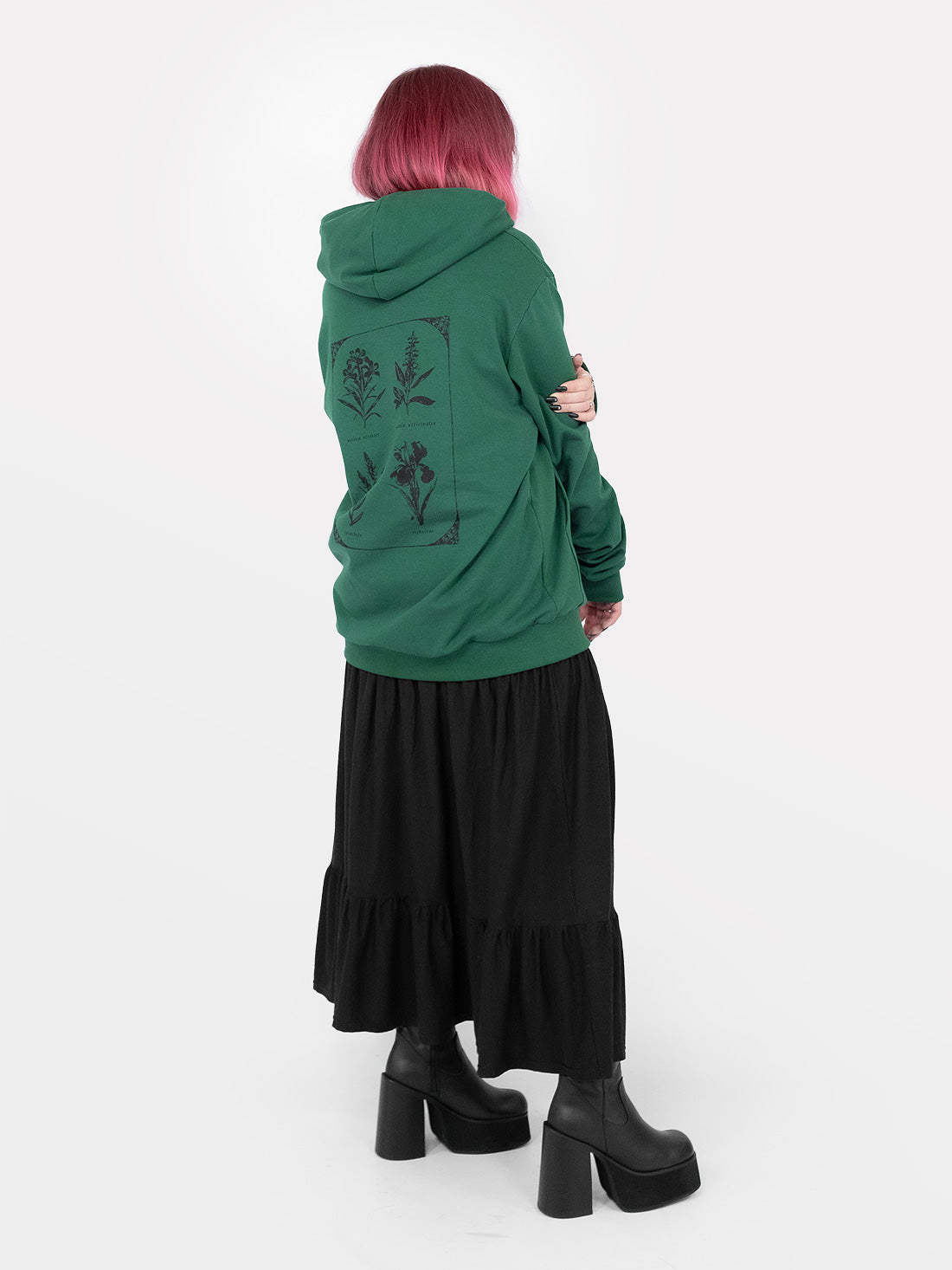Herbarium Green Hoodie