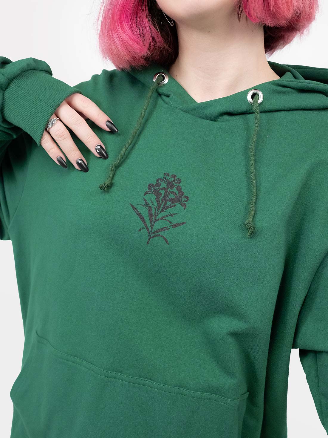Herbarium Green Hoodie