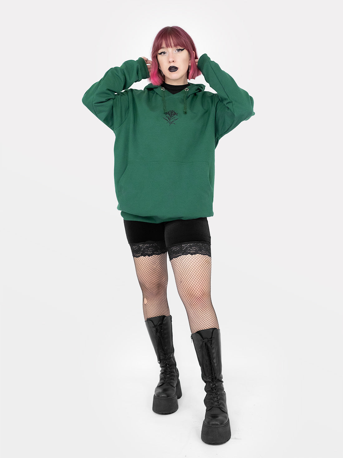 Herbarium Green Hoodie