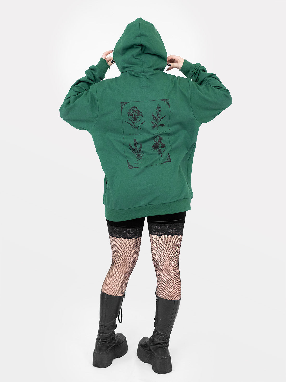 Herbarium Green Hoodie