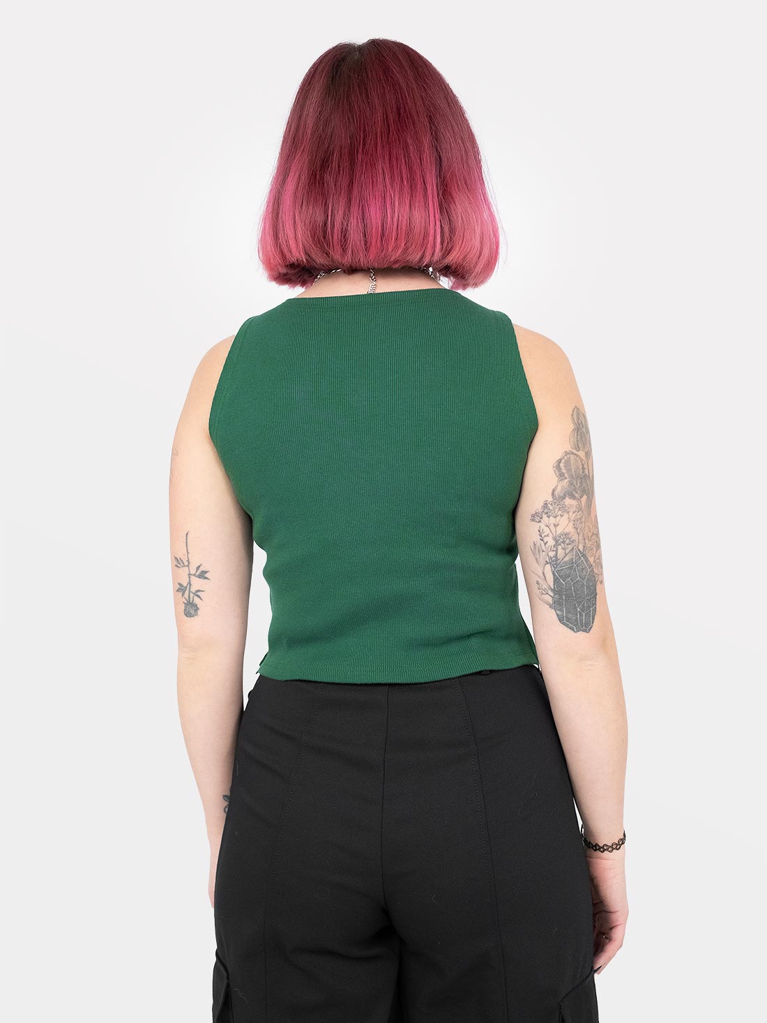 Hartley Zippers Green Top