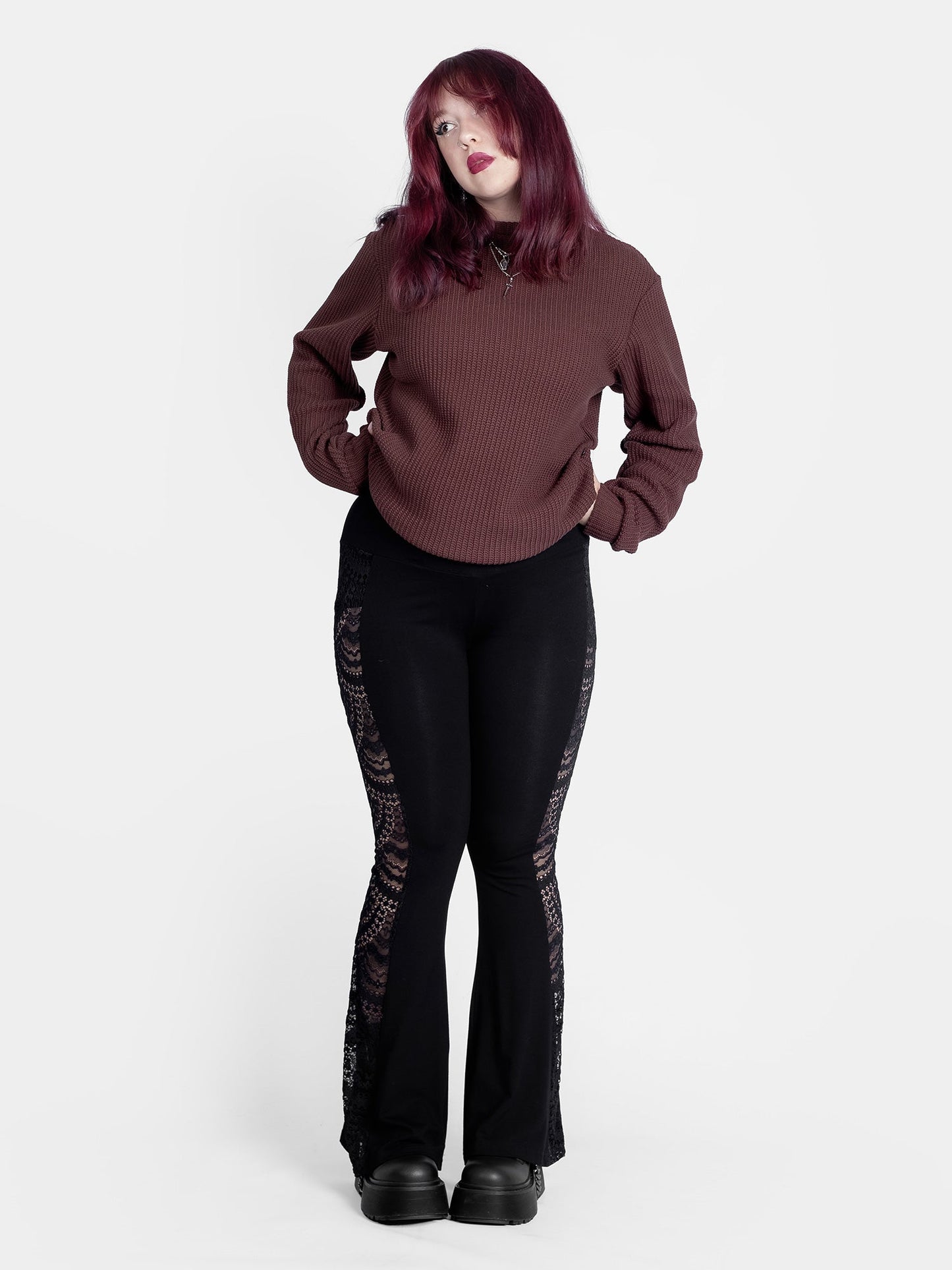 Omen Brown Unisex Sweater