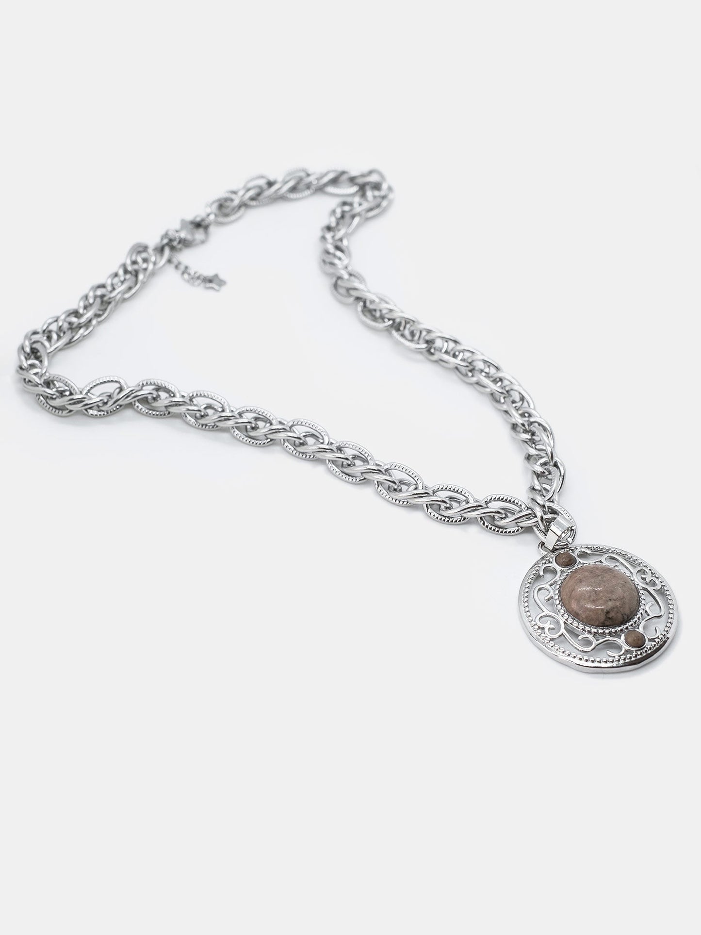 Perpetual Rhodonite Necklace