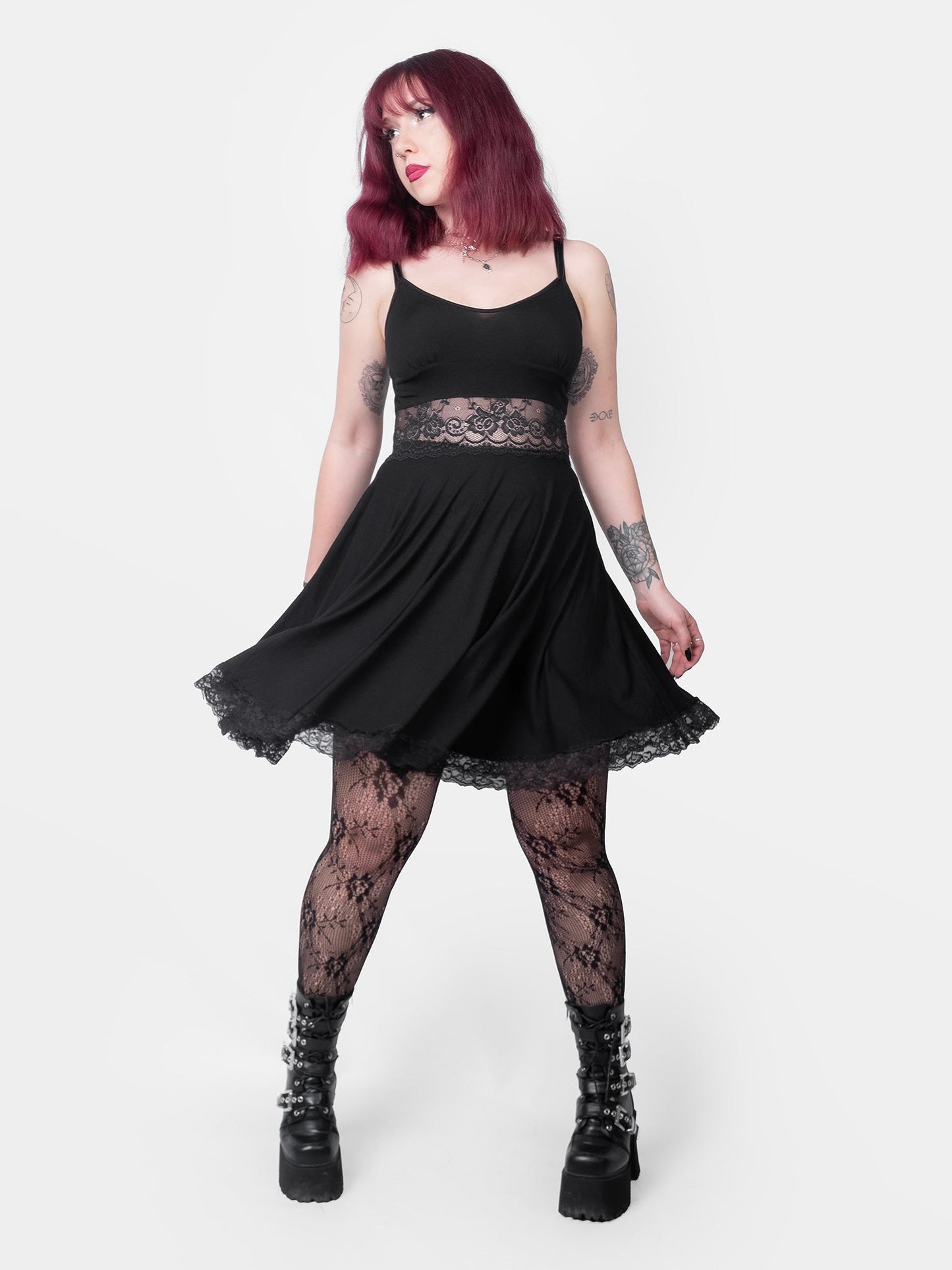 Nightwish Lace Mini Dress