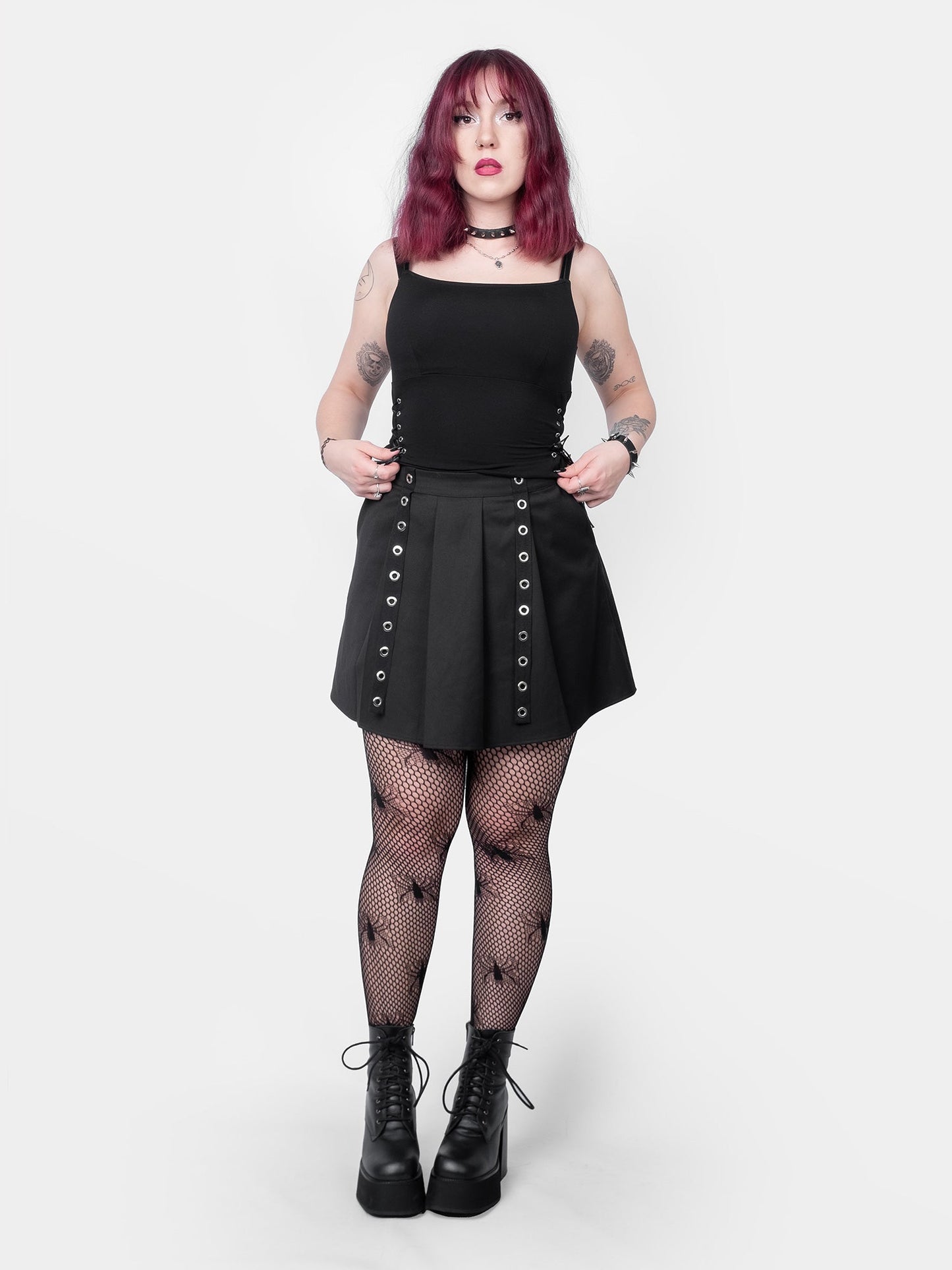 Chaos Lace Up Top