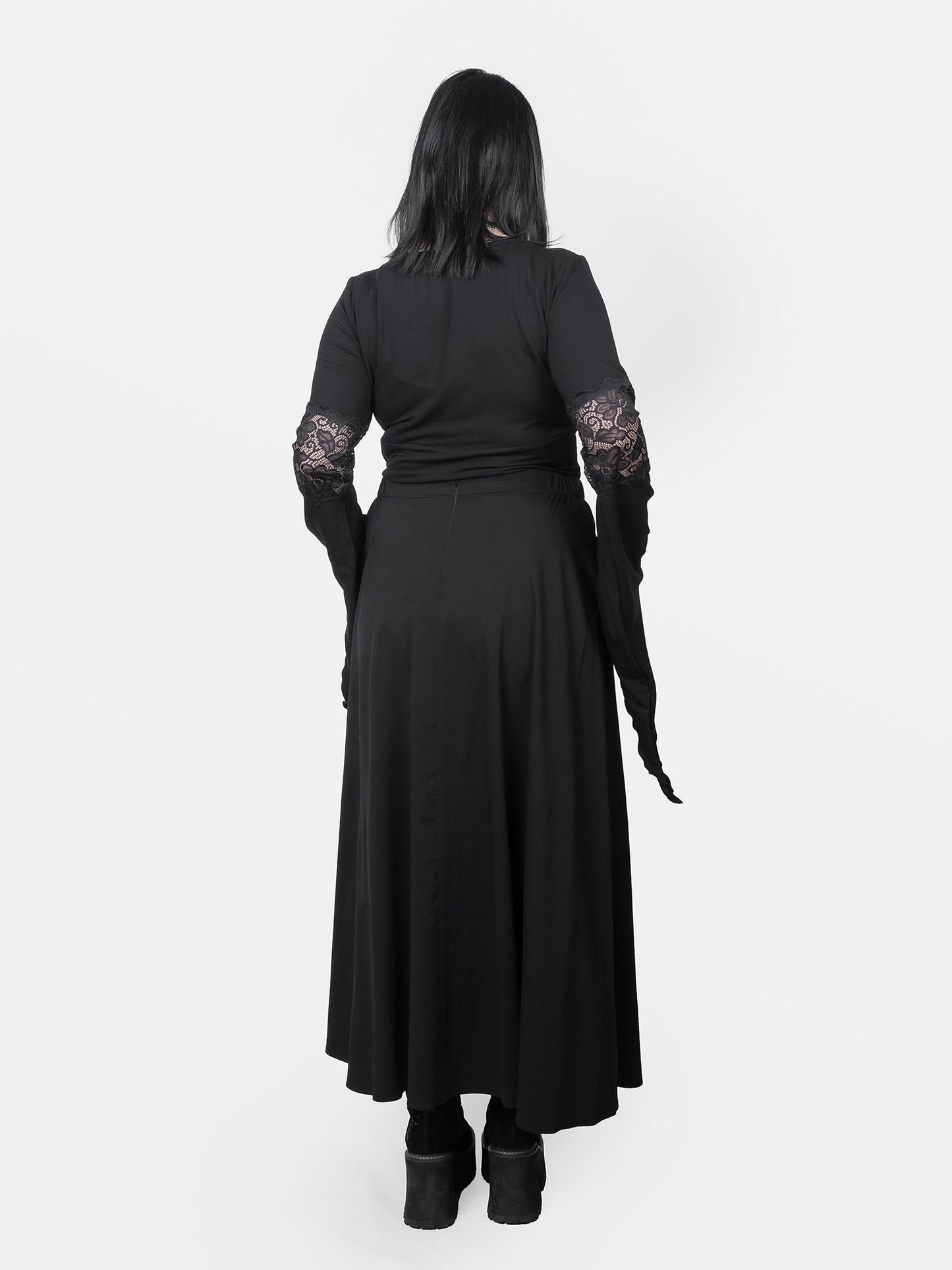 Lucretia Lace Up Maxi Skirt