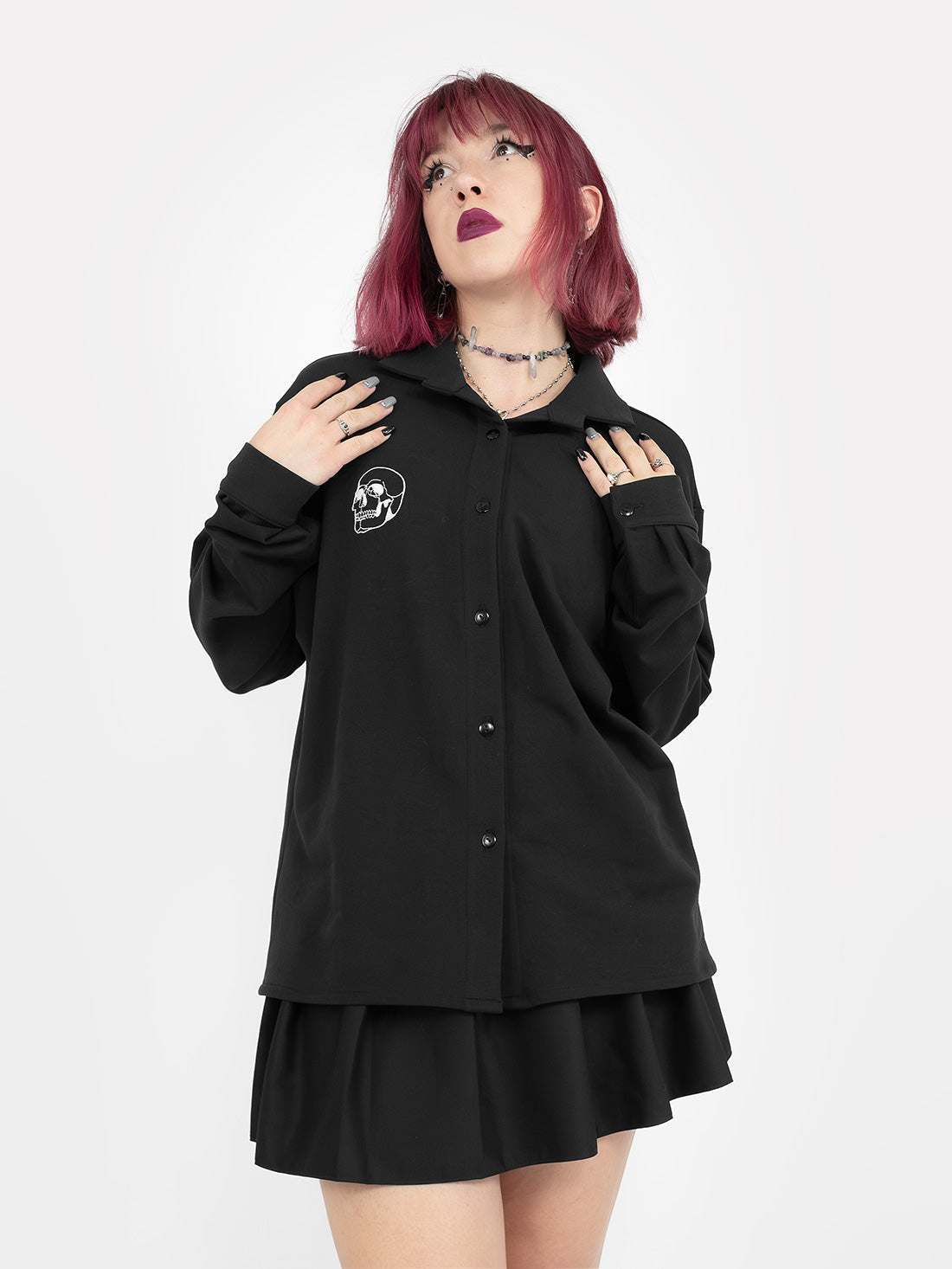 Memento Embroidered Shirt