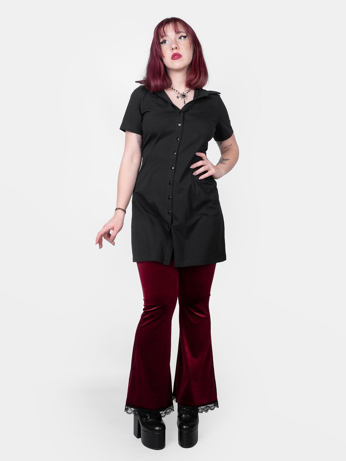 Carmen Button Up Dress