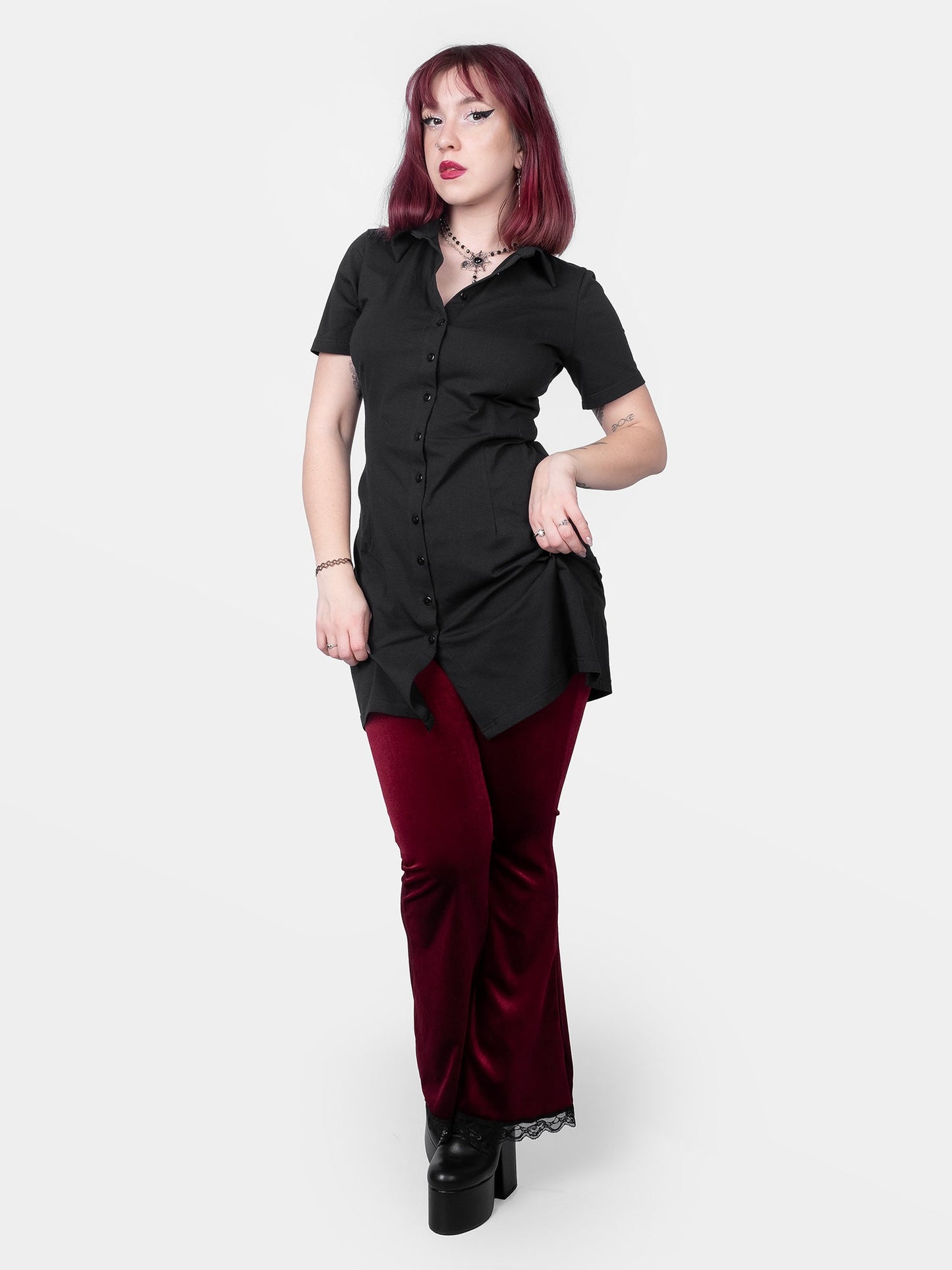 Carmen Button Up Dress