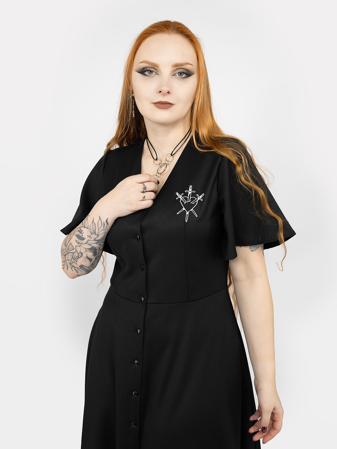 Moira Button-up Midaxi Dress