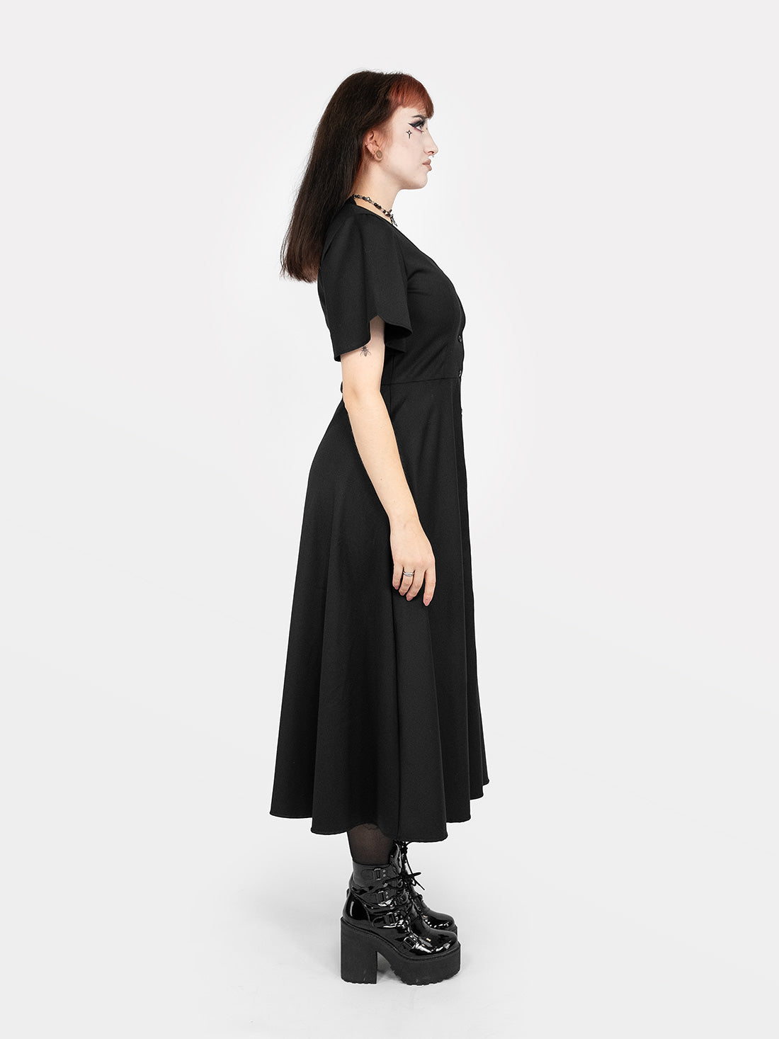 Moira Button-up Midaxi Dress