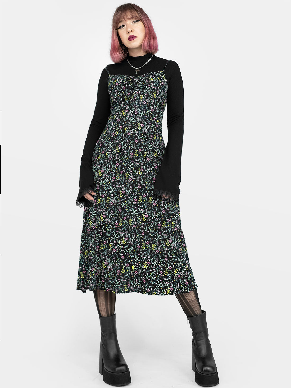 Nymph Floral Midaxi Dress