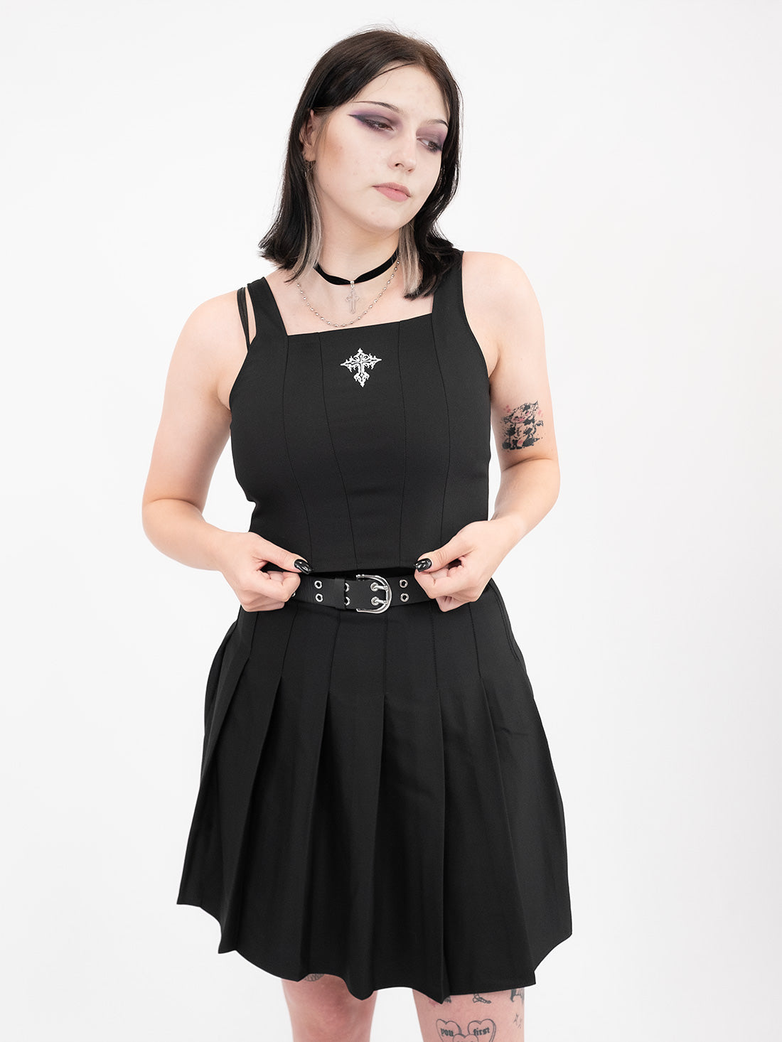 Prayers Embroidered Corset Top