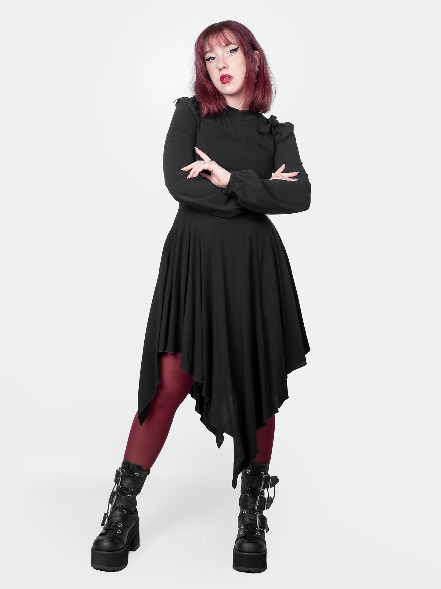Zoeva Puff Sleeve Turtleneck