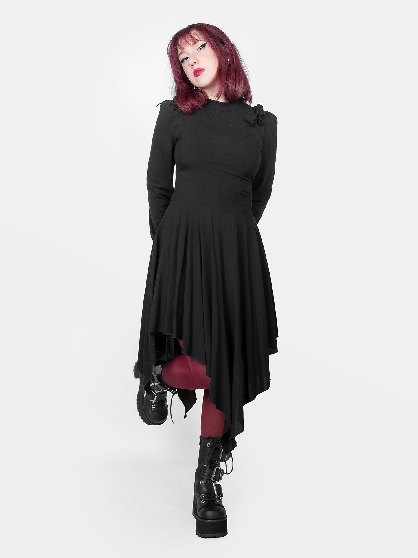 Zoeva Puff Sleeve Turtleneck