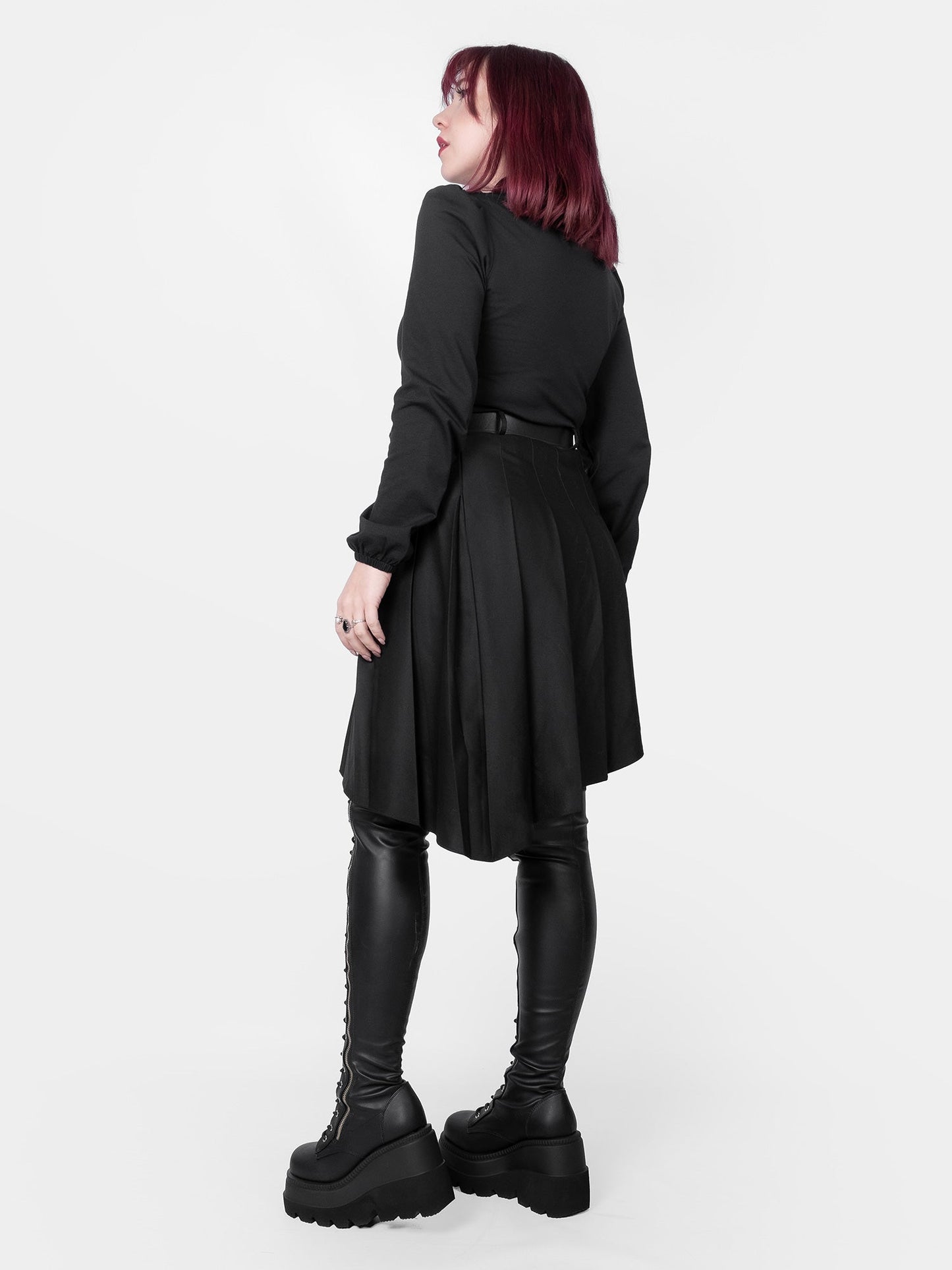 Zoeva Puff Sleeve Turtleneck