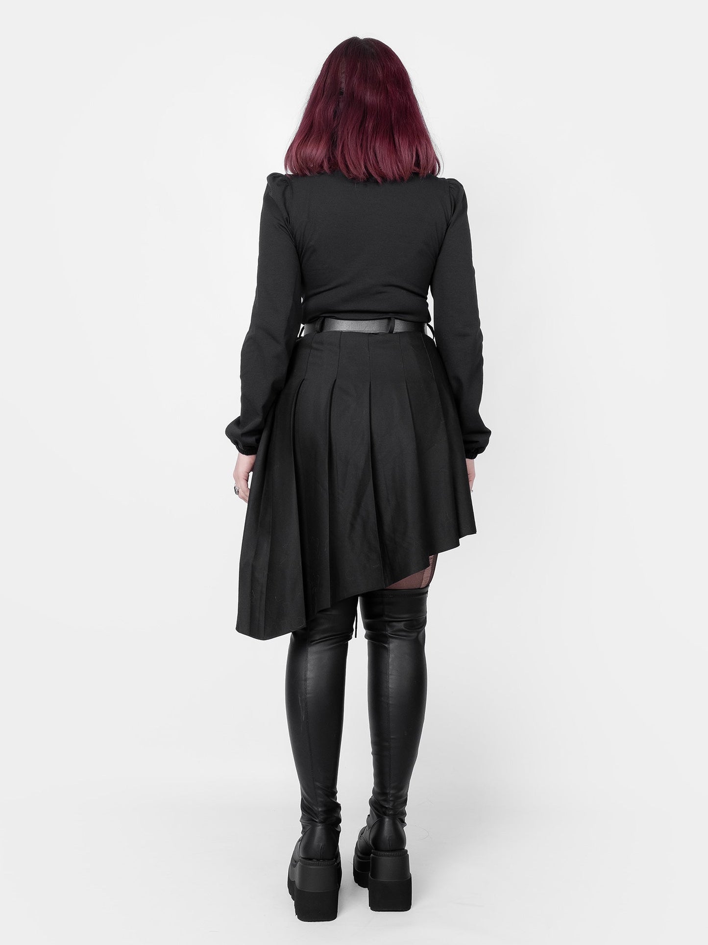 Zoeva Puff Sleeve Turtleneck