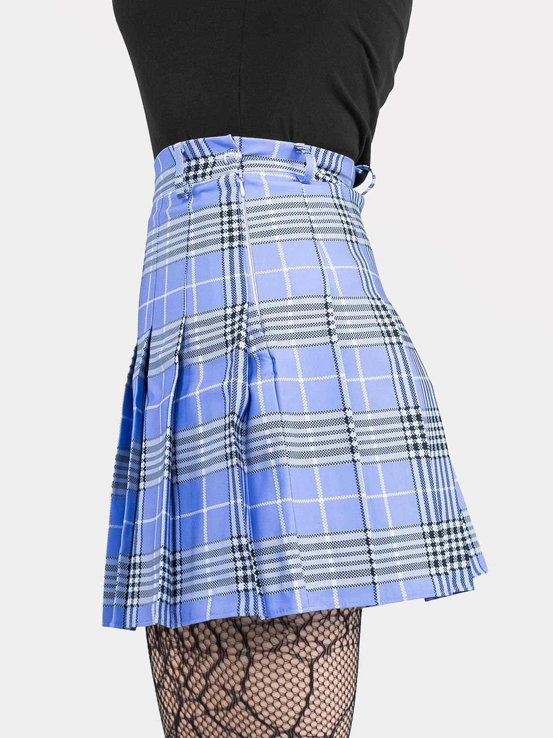 Violet Plaid Tennis Skirt