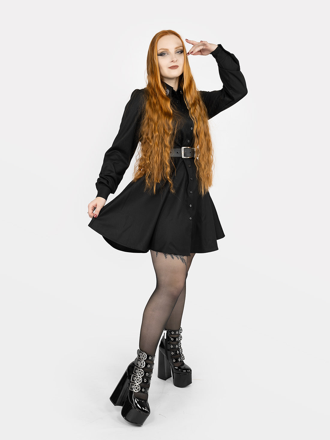 Sabrina Embroidered Dress
