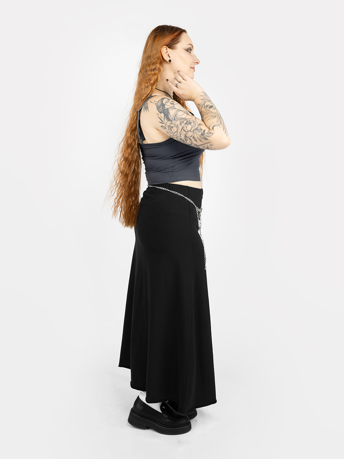 Shadow Skull Crop Top