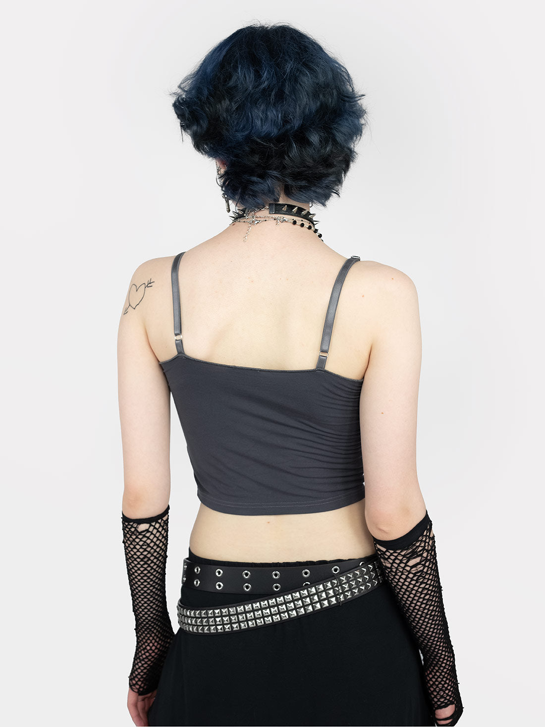 Shadow Skull Crop Top