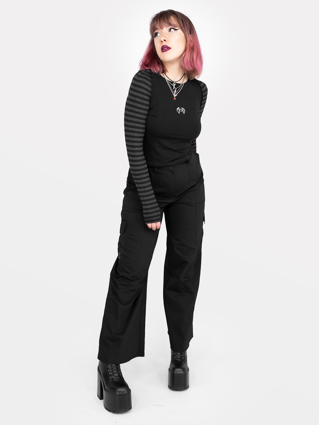 Nightcall Longsleeve top with embroidery