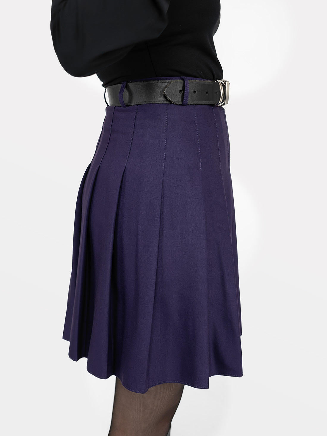 TALL Purple Tennis Belt Skirt