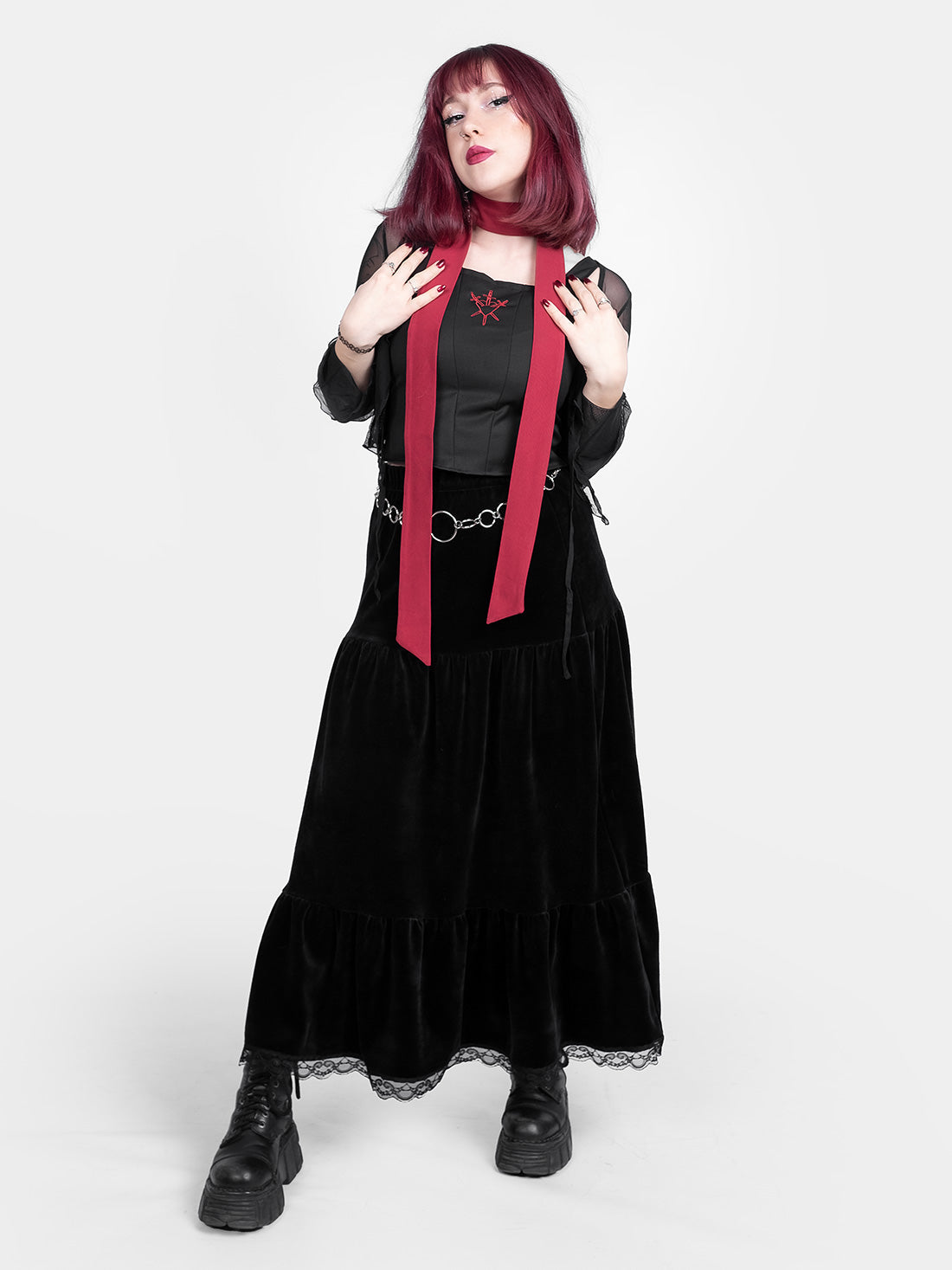 Three of Swords Corset Top