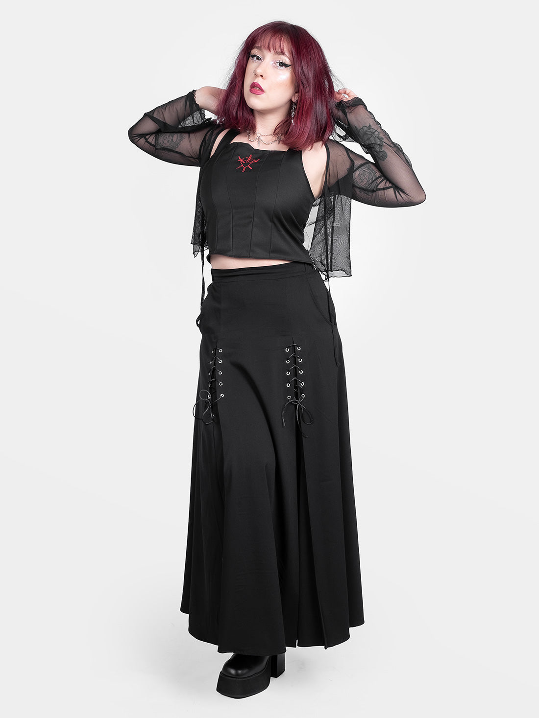 Three of Swords Corset Top