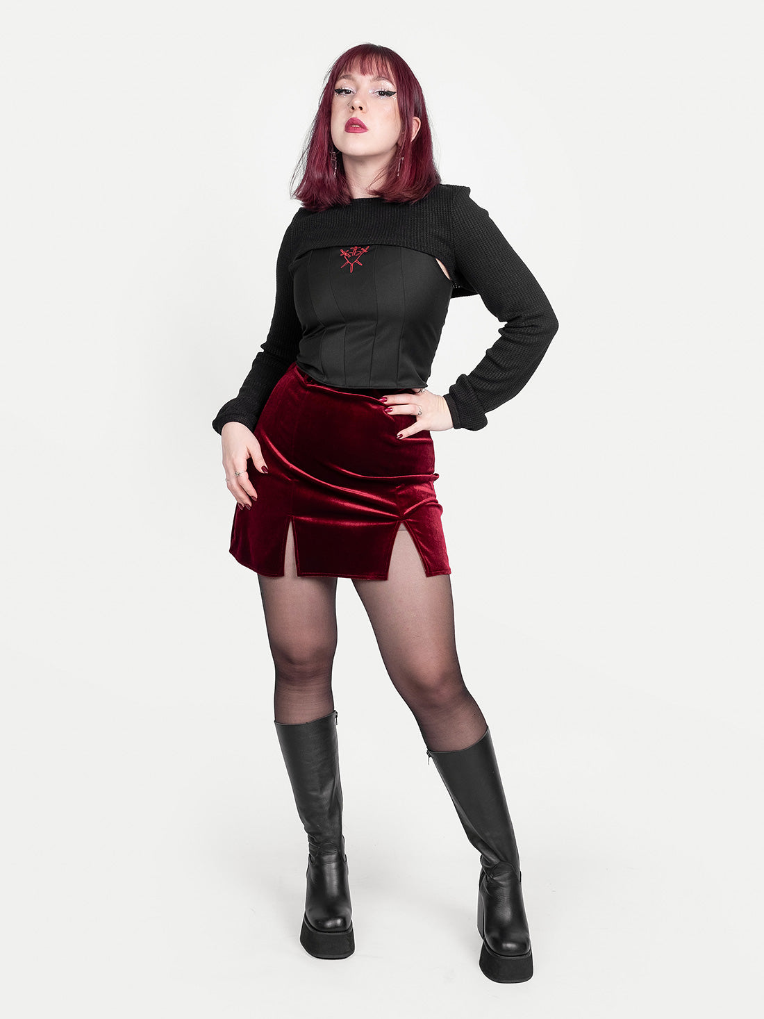 Three of Swords Corset Top