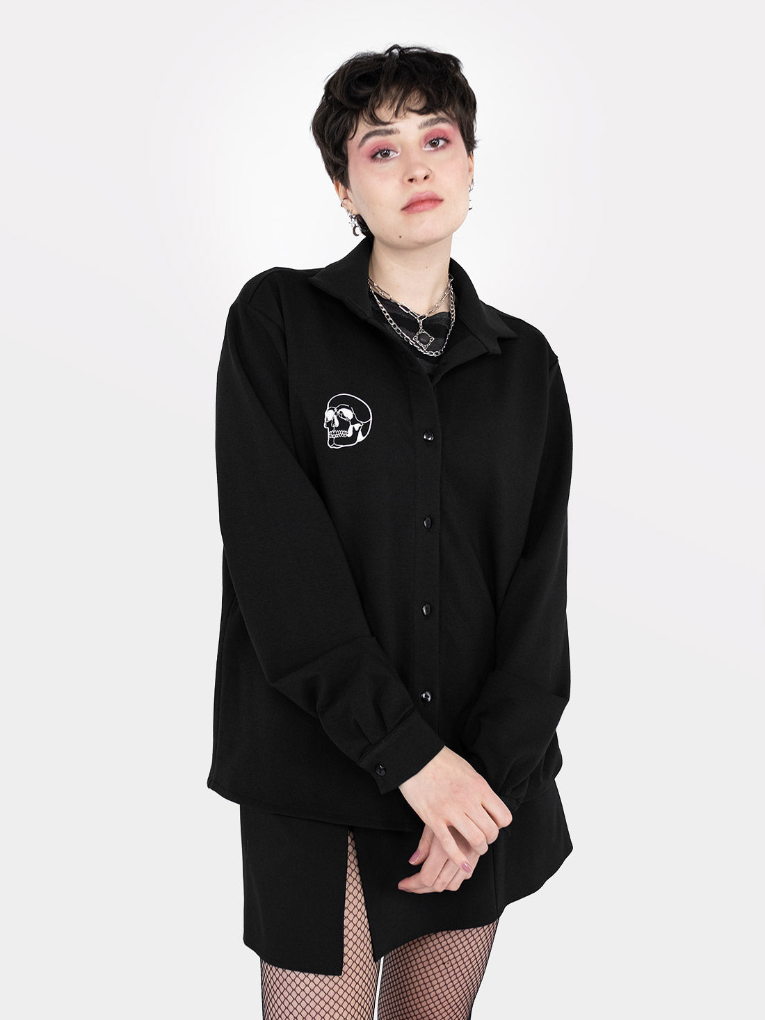 Memento Embroidered Shirt