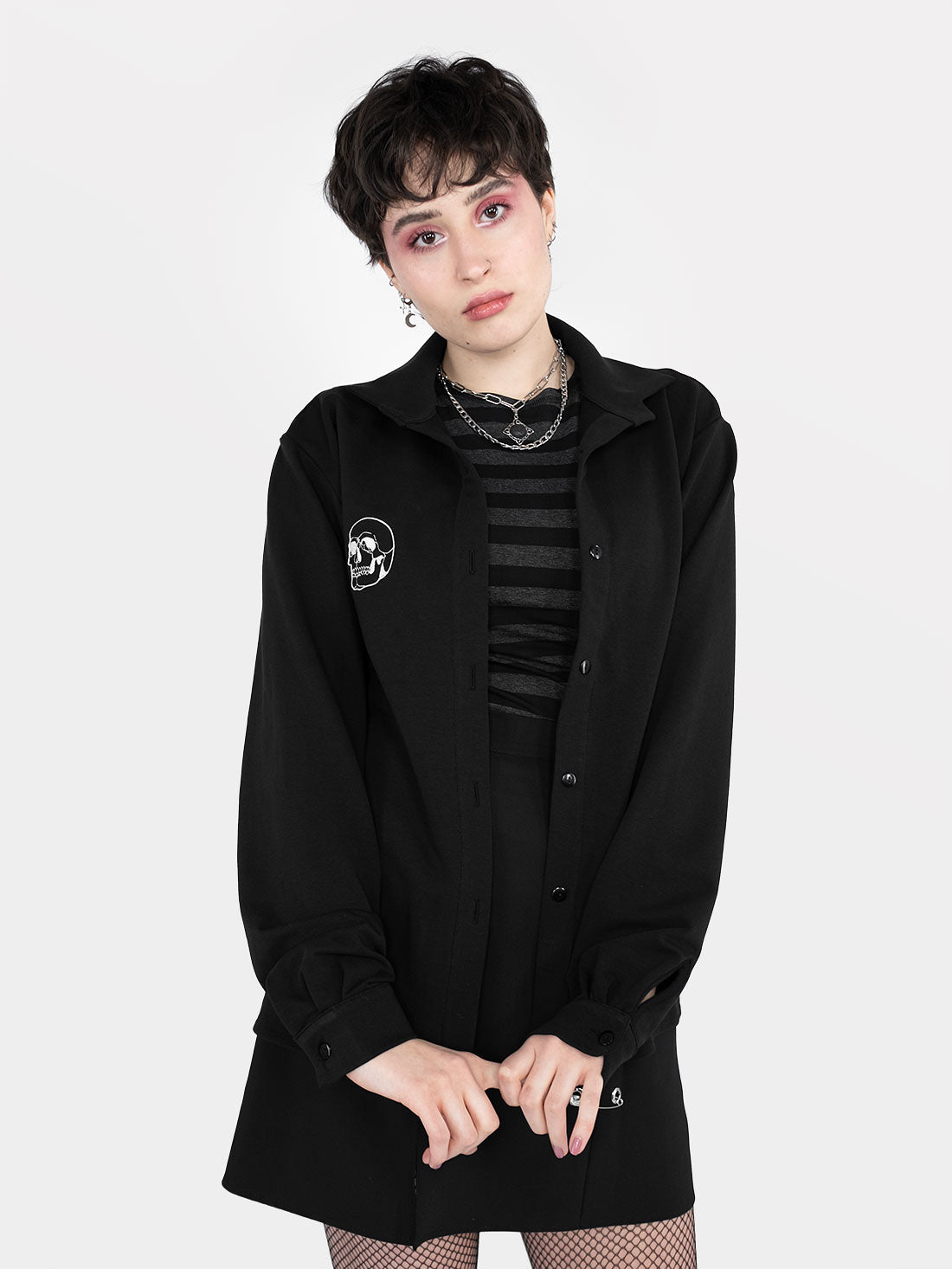 Memento Embroidered Shirt